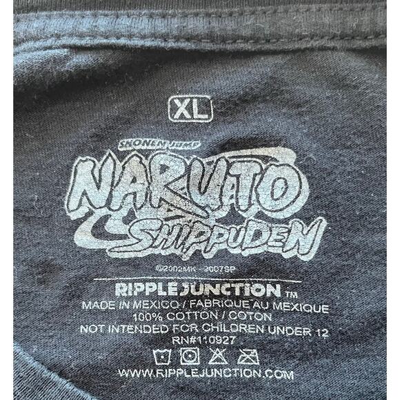 Ripple Junction Naruto Shippuden Shonen Jump T-Shirt Reg Size XL - Picture 2 of 3